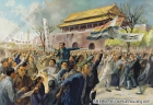 周令釗作品 五四運動(dòng) 高清大圖下載