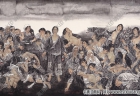 于文江國畫(huà) 抗日戰爭中受難的中國女性 高清大圖下載