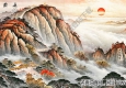 國畫(huà)名作 五岳獨尊 高清大圖下載